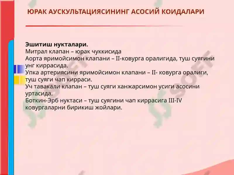 ЮРАК АУСКУЛЬТАЦИЯСИ 5