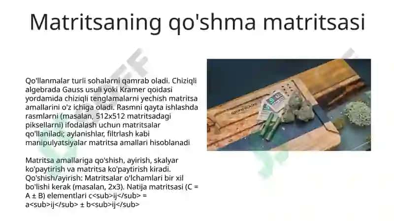 Mulohazalar ustida amallar 5