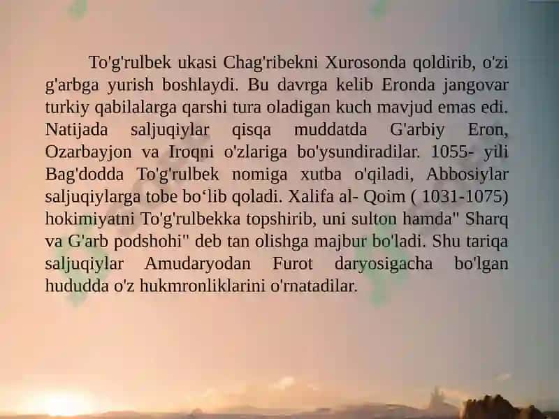 XI-XV asrlarda Turkiya va Eron 5