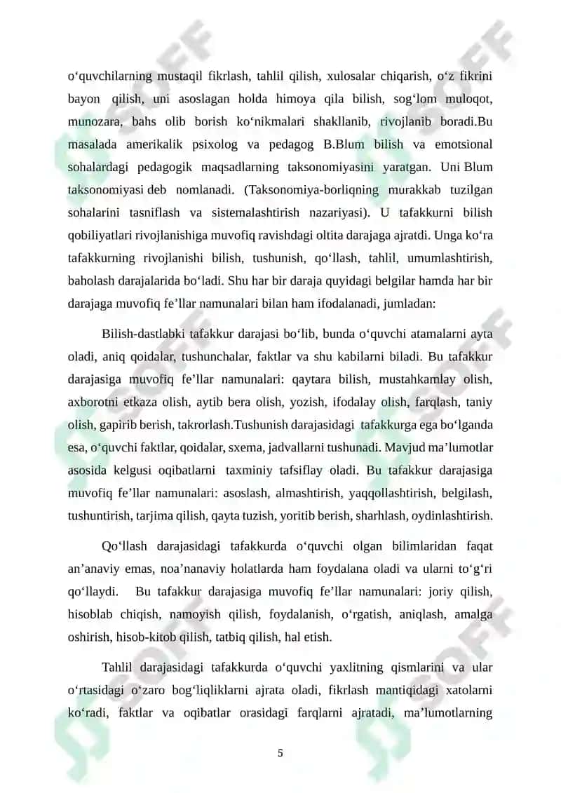 Ta'limning Interfaol Usullari 5