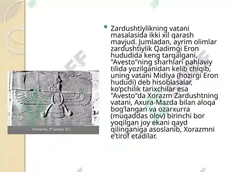 Zardushtiylik Dini 5