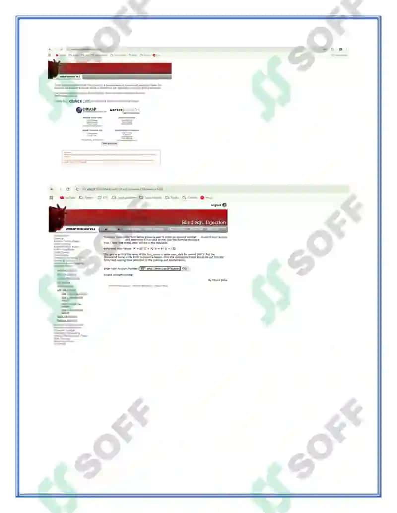 OWASP WebGoat simulyatorida SQL inektsiya tahdidini amalga oshirish 5