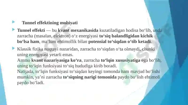 Tunnel efekti (ppt) 5