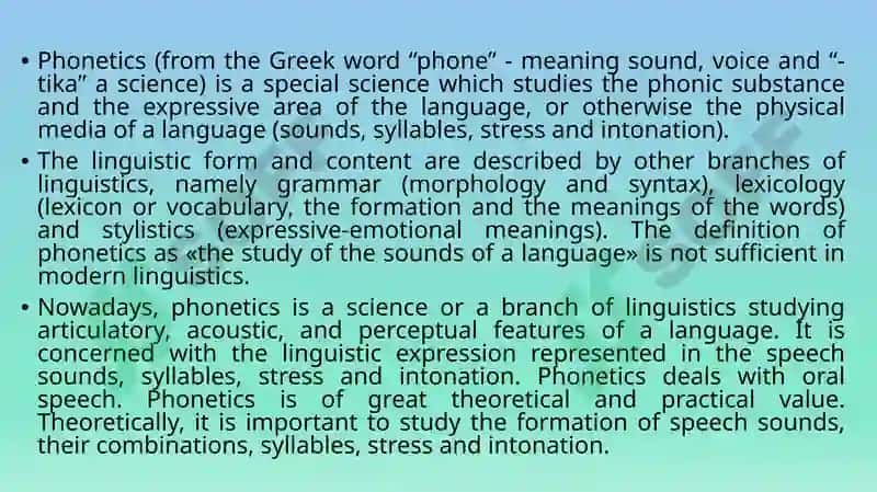 Introduction to Phonetics 5