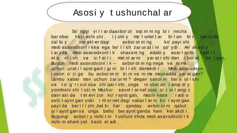 Media vositalarning rivojlanish tarixi 5