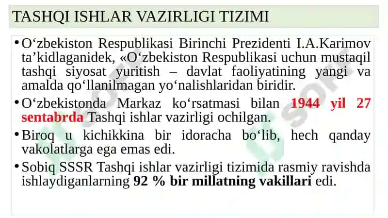 O`ZBEKISTON VA JAHON HAMJAMIYATI. 5