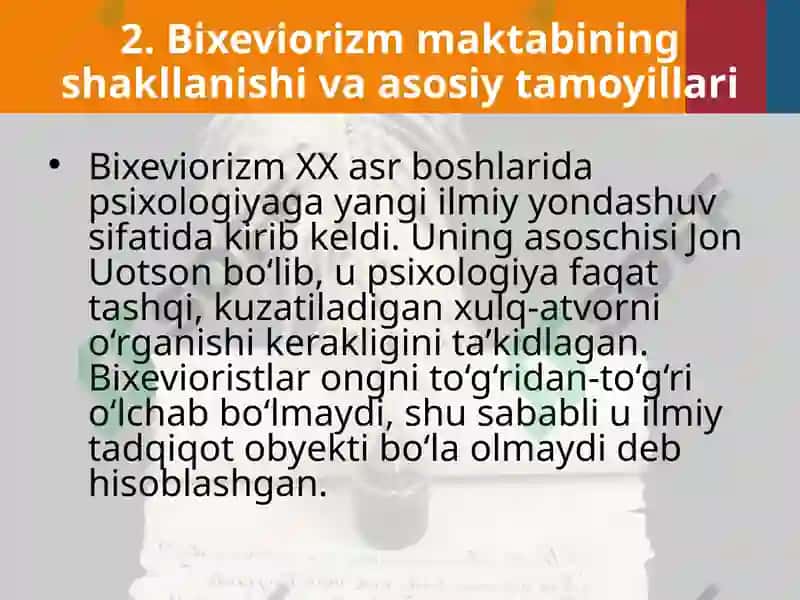 Psixologik  maktablar 5