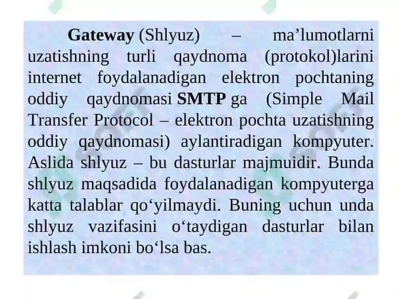 INTERNET TARMOG’I VA DNS XIZMATI 6