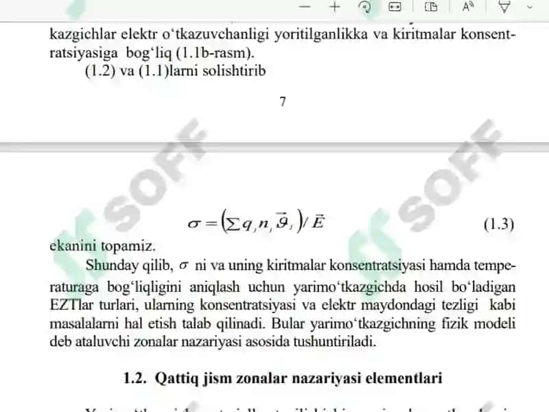 YARIMO‘TKAZGICHLARNING ELЕKTROFIZIK  XUSUSIYATLARI 6