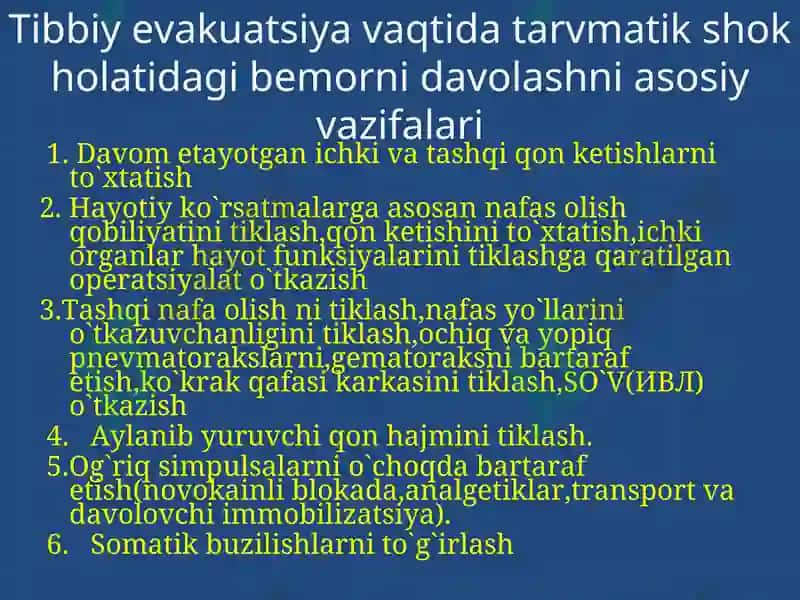 Travmatik shok 6