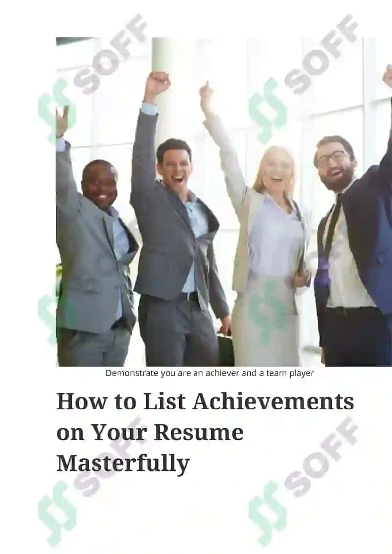 Resume Writing Guide 6
