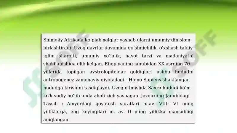 Afrika xalqlari etnologiyasi 6