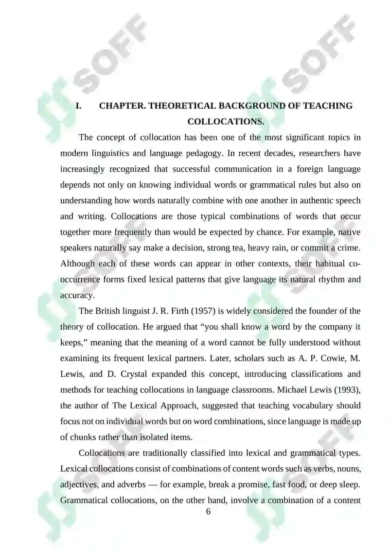 Effective Ways of Teaching Collocations 6