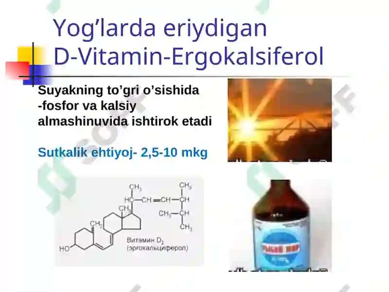 Suvda eruvchi vitaminlar 6