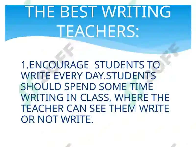 Teaching Writing Correction Strategies 6