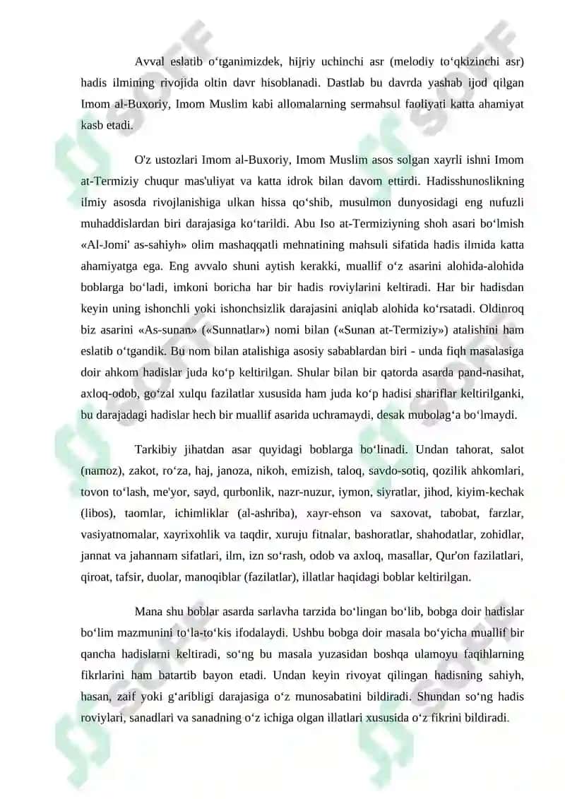 At-Termiziy asarlari 7