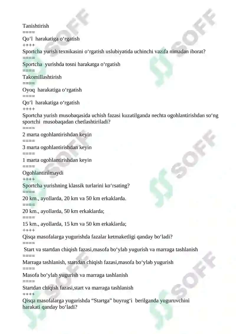 Yengil atletika va uni oʻqitish metodikasi 7