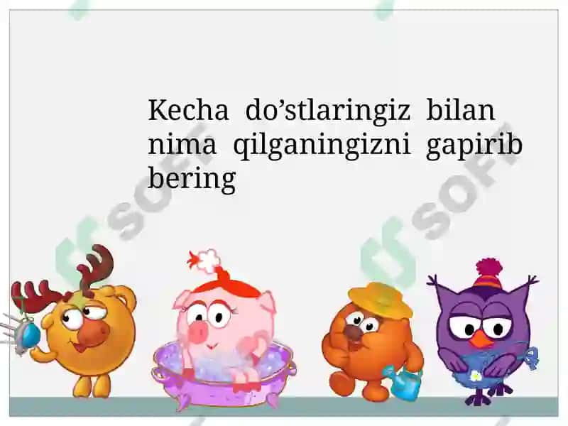 Past Simple Tense 7