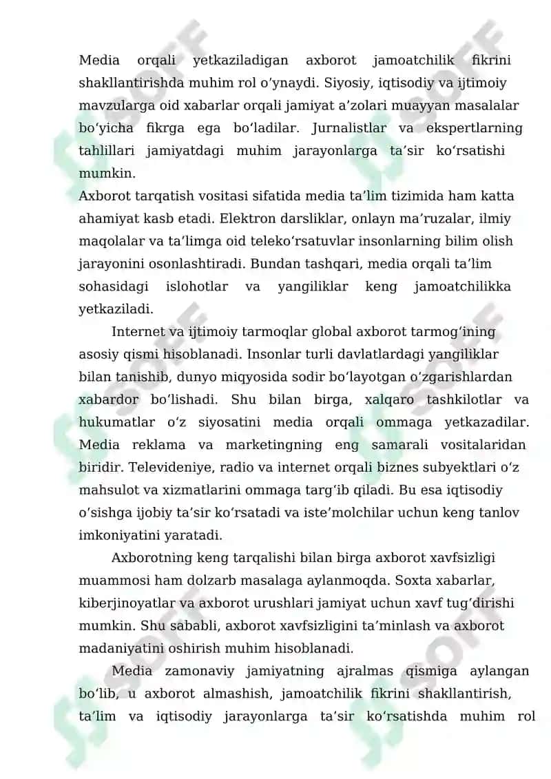 Medialarning ijtimoiy mazmuni 7