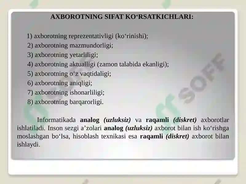 Texnik tizimlarda axborot texnologiyalari 7