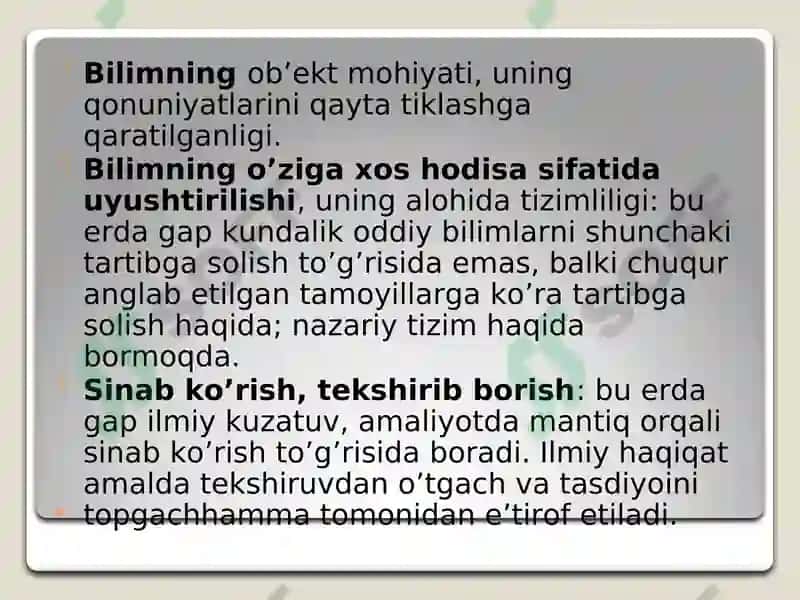 Falsafaning mohiyati va tarixi 7