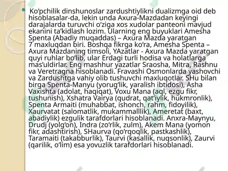 Zardushtiylik Dini 8
