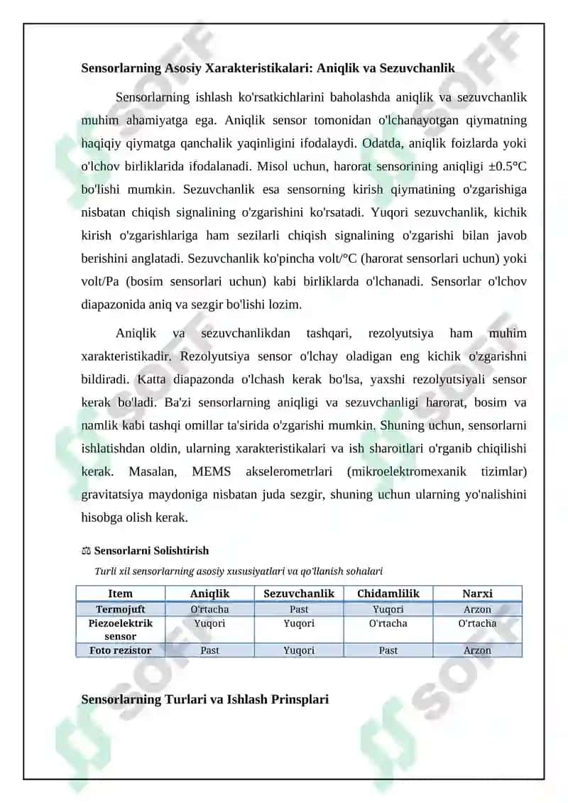 Sensorlar 8