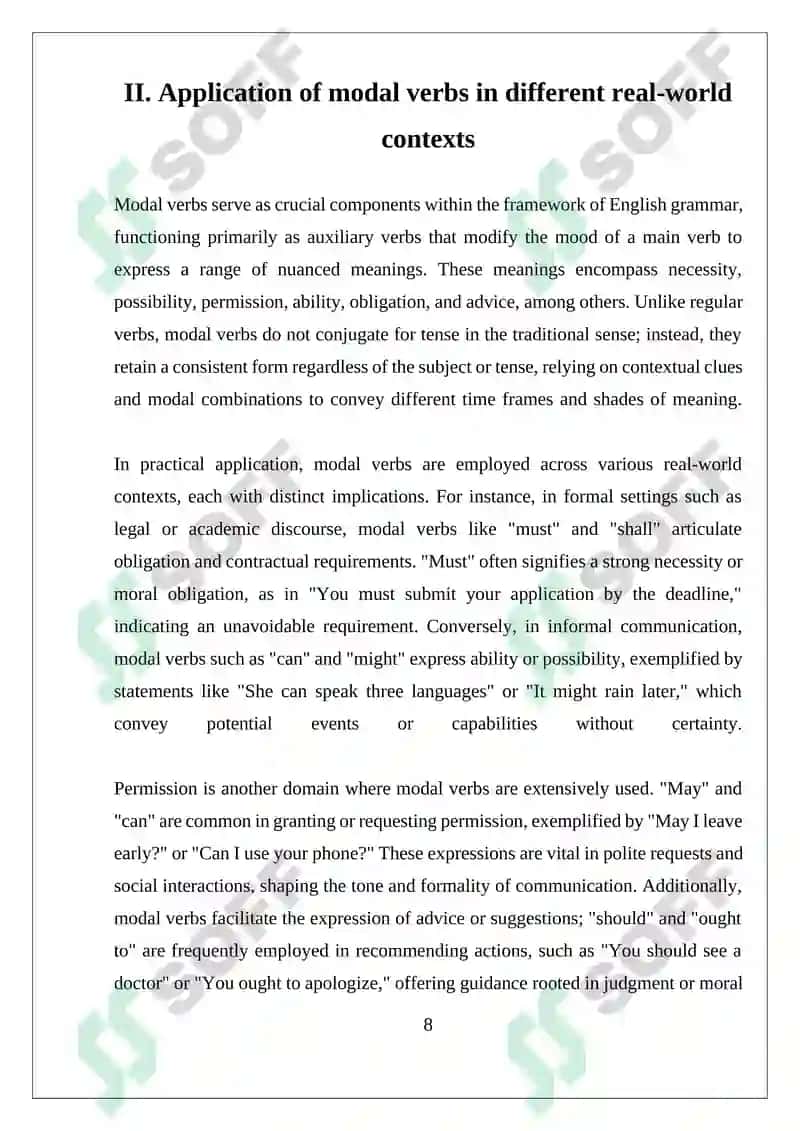 Modal Verbs 8