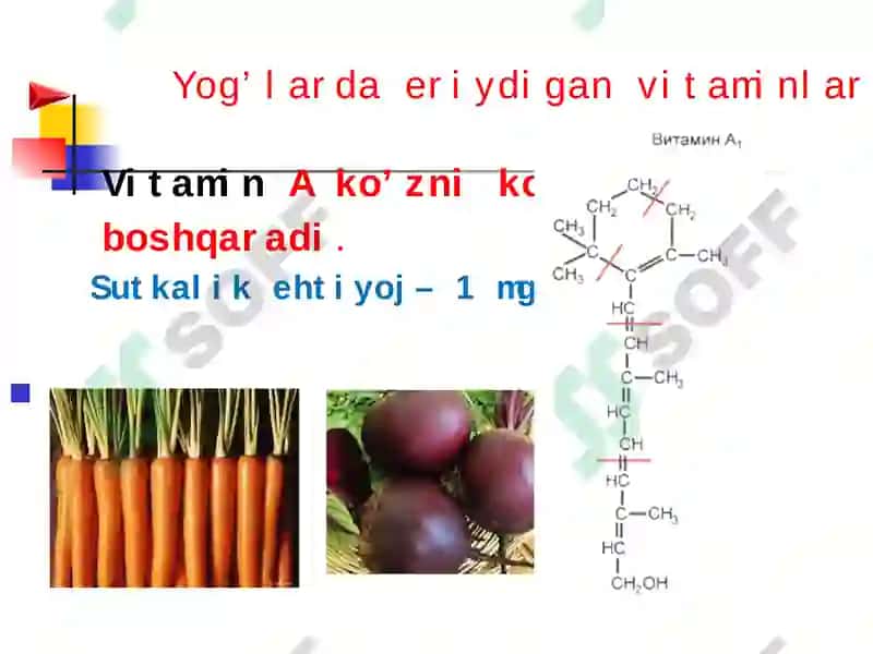 Suvda eruvchi vitaminlar 8