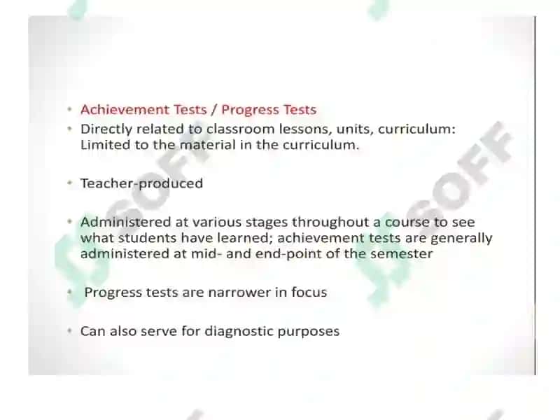 Language Skills Assessment 8