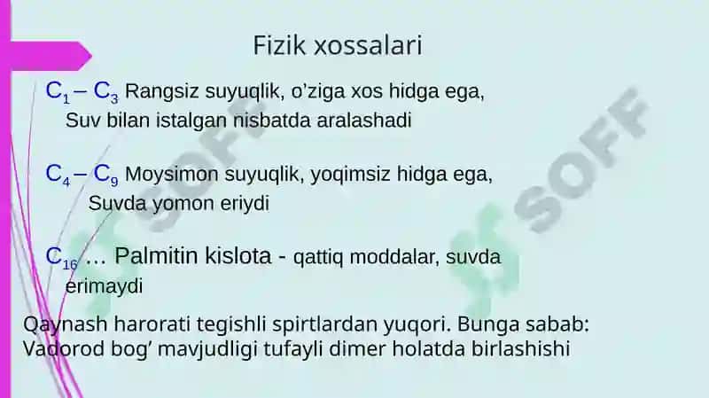 Karbonkislotalar 8