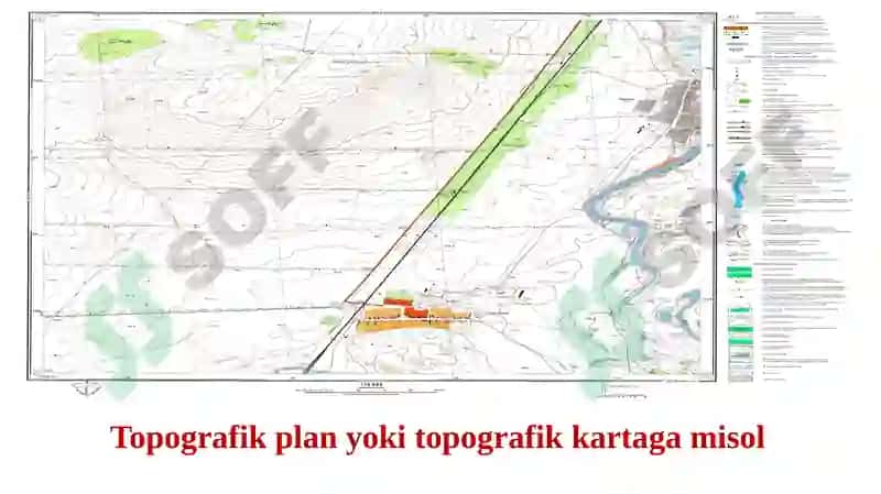 Topografik karta va planlar 8
