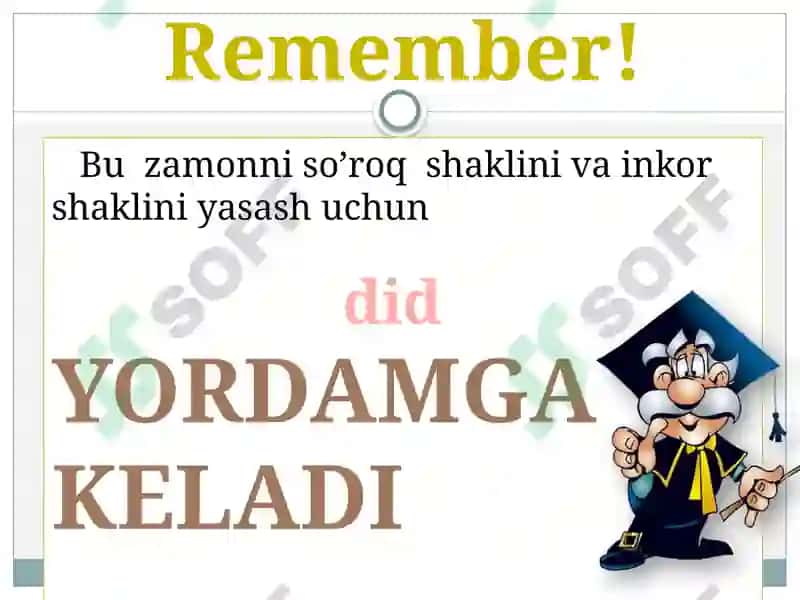 Past Simple Tense 8