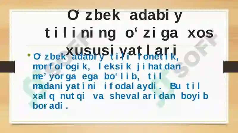 Davlat tili 8