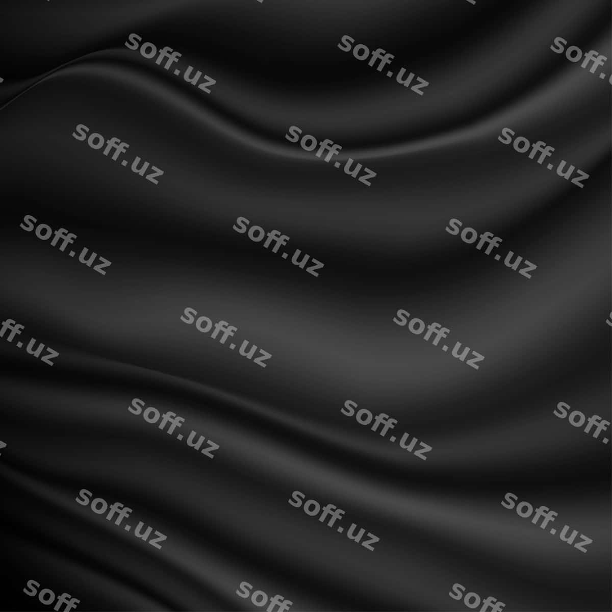 Yuqori qora mato | Smooth black fabric 1