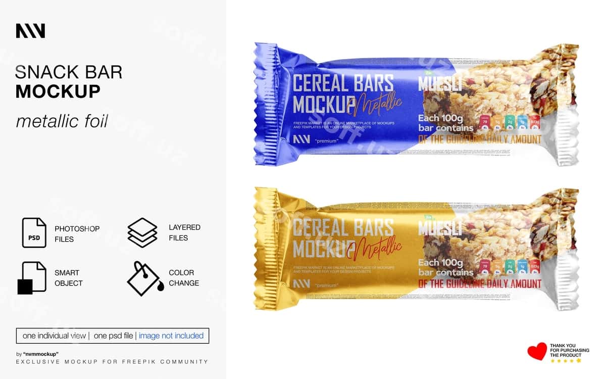 Snacklar paneli mockup | Snack bar mockup 1