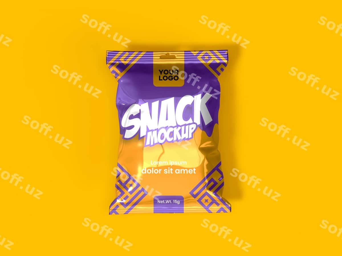 Snack namuna | Snack mockup 1