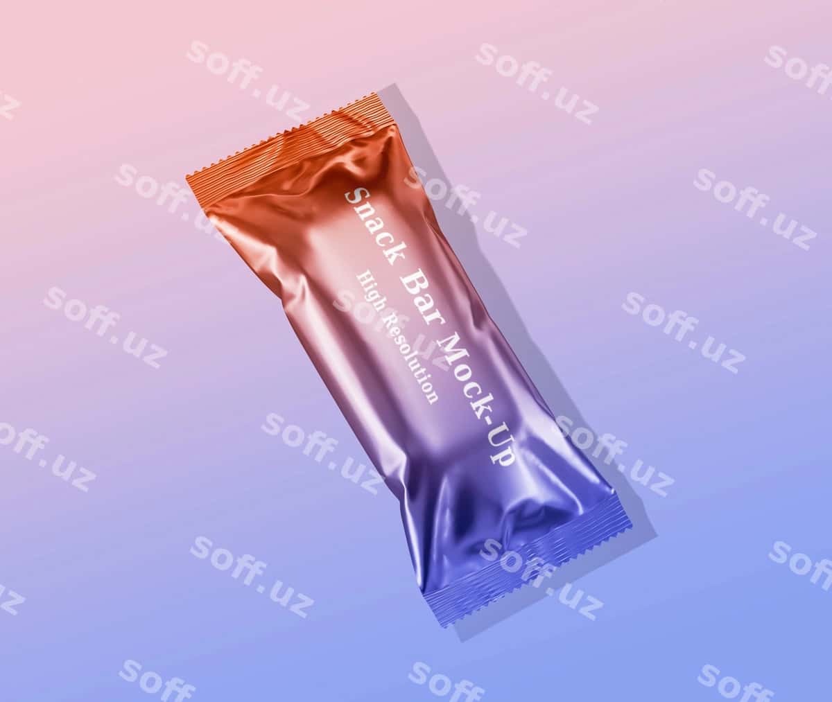 Snack paketi mockup | Snack package mockup 1