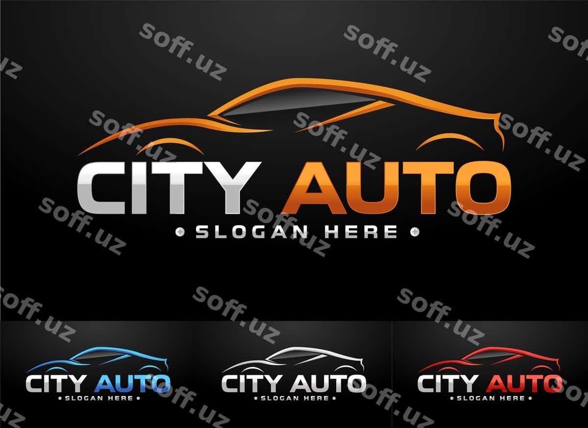 Sport mashina logotipi | Sport car logo 1