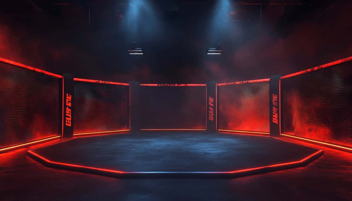 O'rtada qizil chiroq qizil chiroqli sahna | Stage with red light red light middle 1
