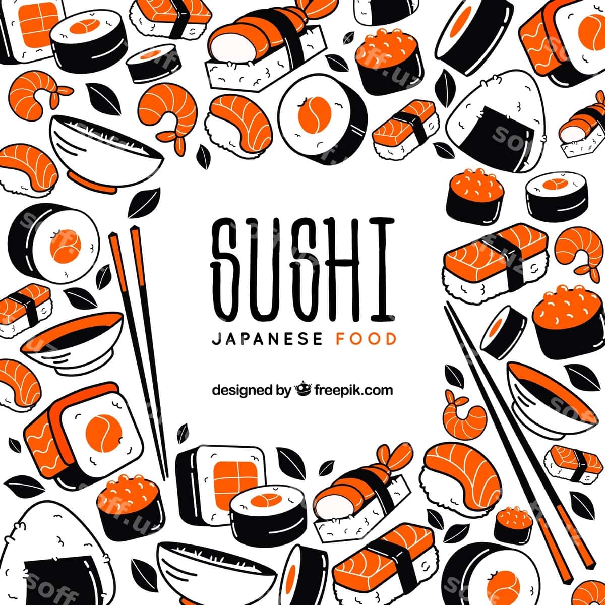 Sushi fon | Sushi background 1