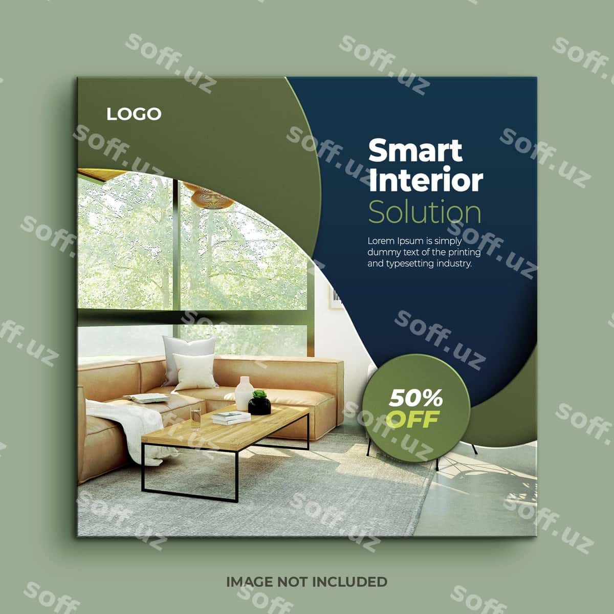 Shablon dizayni aklli ichki dekor | Template design smart interior 1