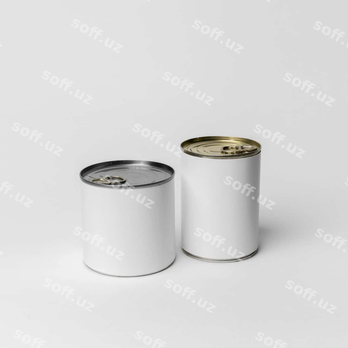 Qutini oching mockup dizayni | Tin can pop mockup design 1