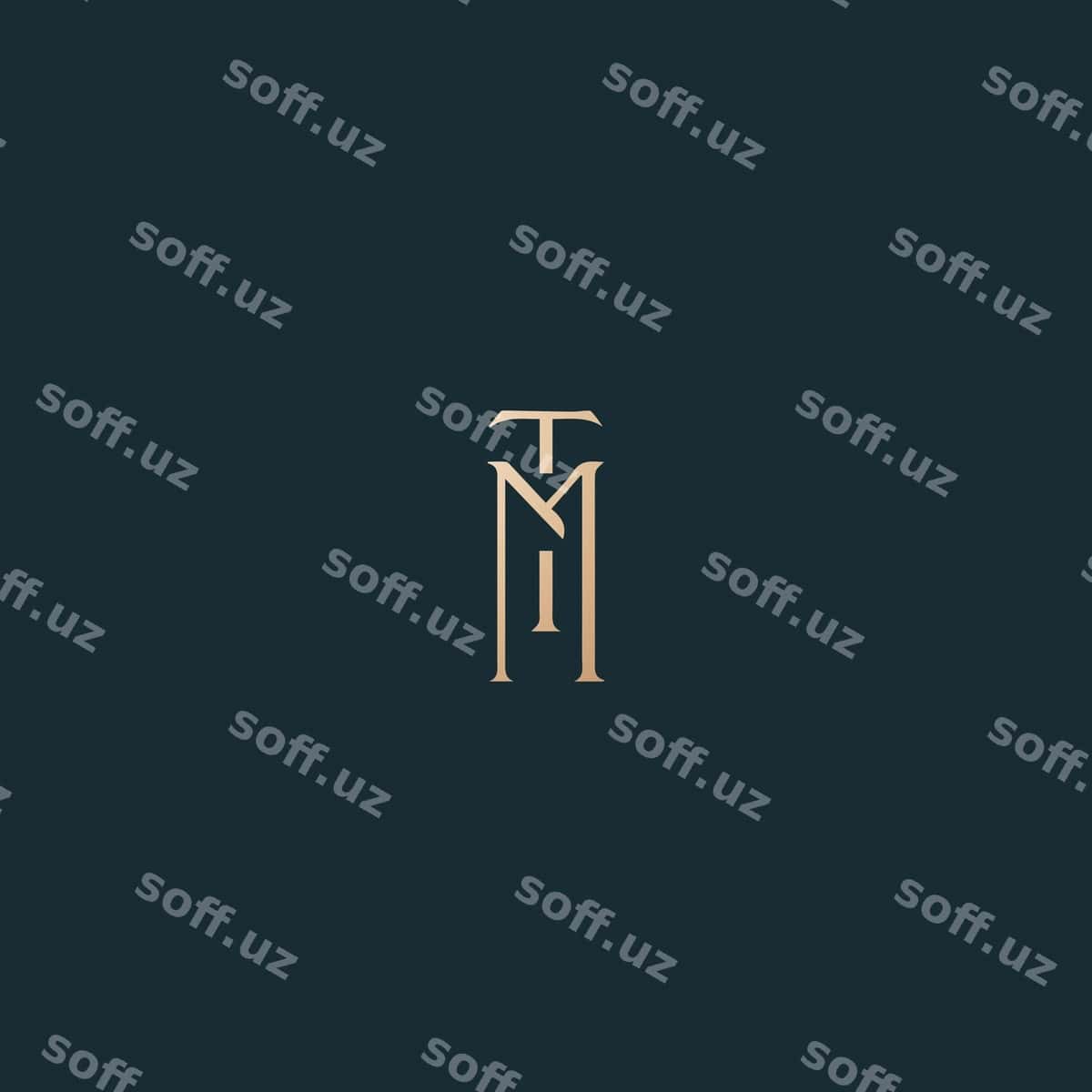 TM logotipi vektor rasmi | Tm logo design vector image 1