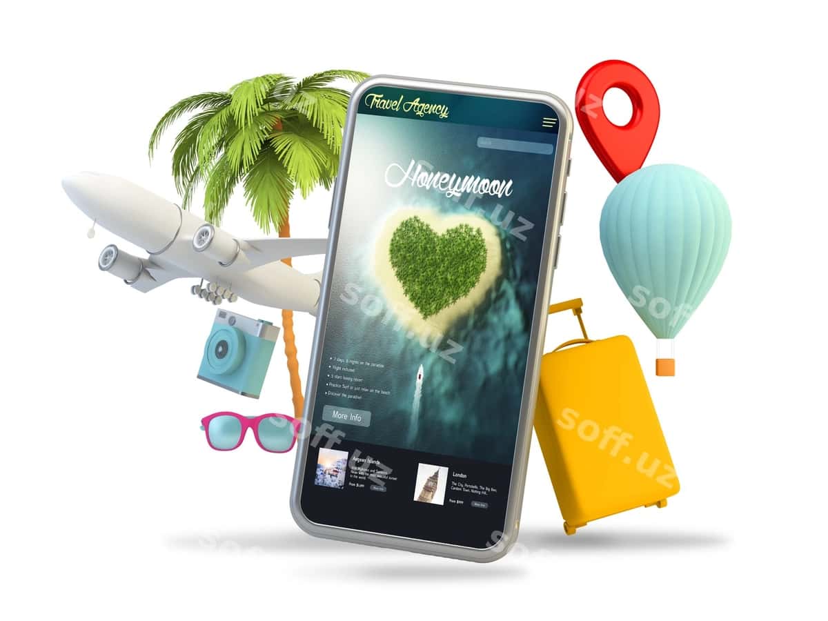 Sayohat elementlari telefon turmush quruvchi | Travel elements phone honeymoon 1