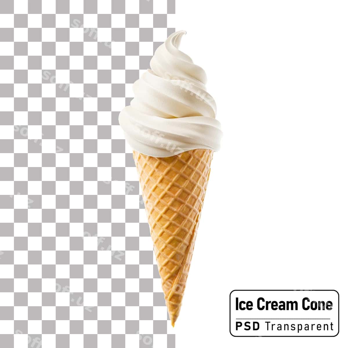 Vanil liqva qozonchaki mushuk | Vanilla ice cream cone 1