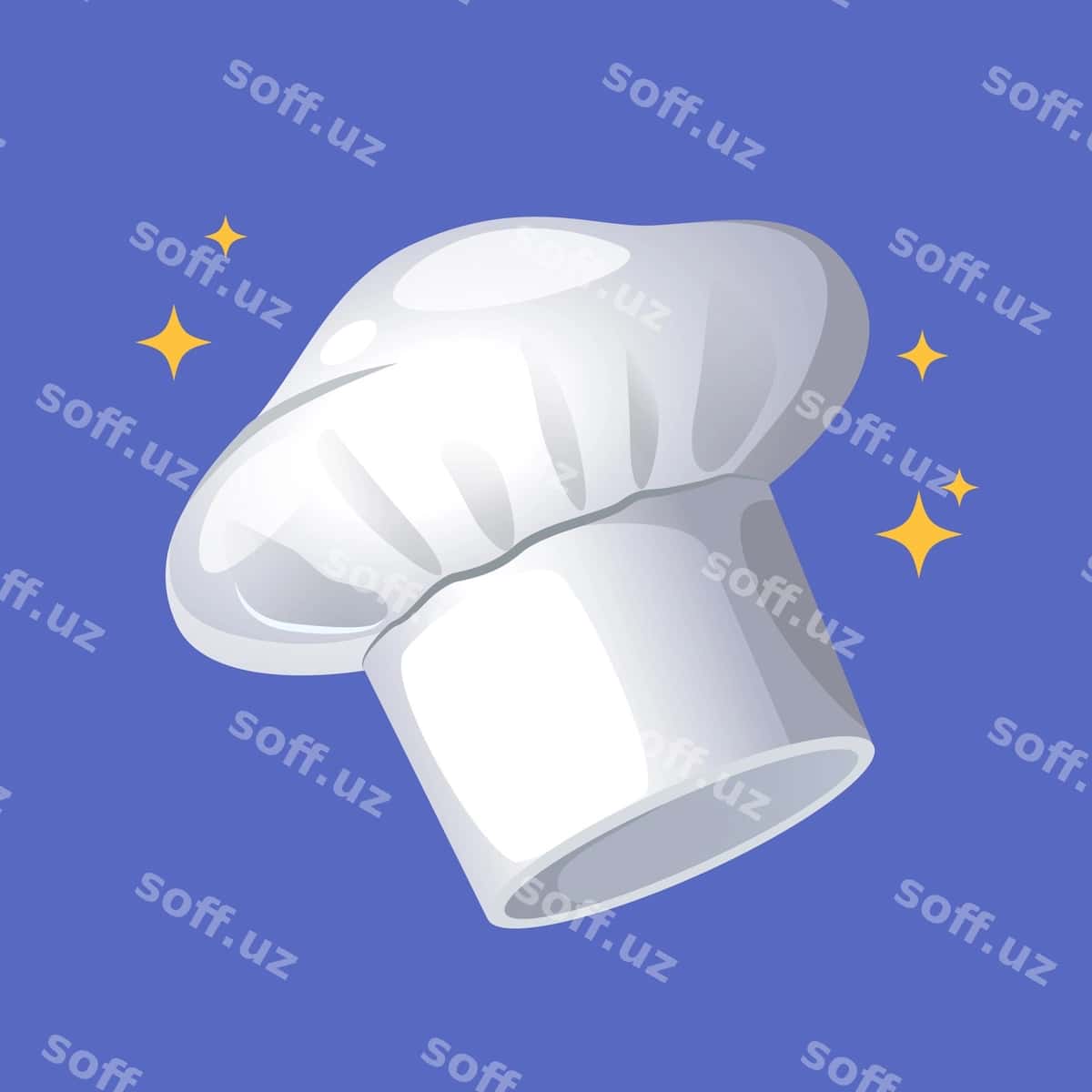 Vektor illustratsiyasi oq oshpaz shapkalari | Vector illustration white chef hats 1