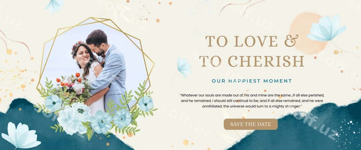 Turmova panoramik banner | Wedding panoramic banner 1