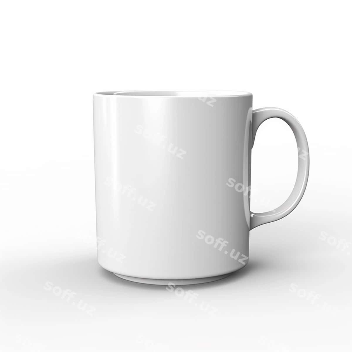 Oq stakanchik ajraltirilgan oq | White cup isolated white 1
