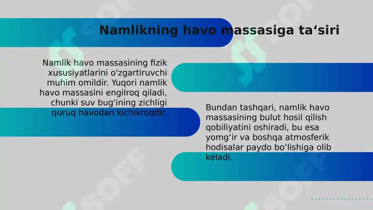 Havo massalari 7